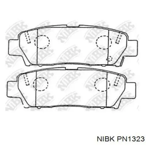 Задні гальмівні колодки Toyota 0446622160 ціна, від 17.90 USD