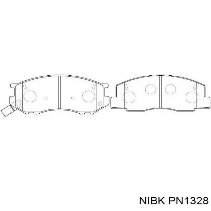 Гальмівні колодки Blue Print ADT34214 ціна, від 22.34 USD