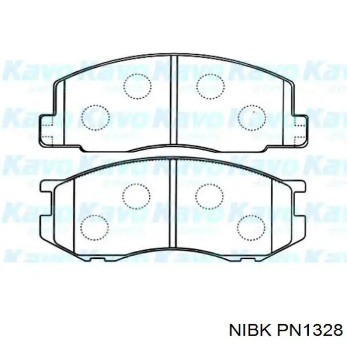Передні тормозні колодки ADT34214 Blue Print