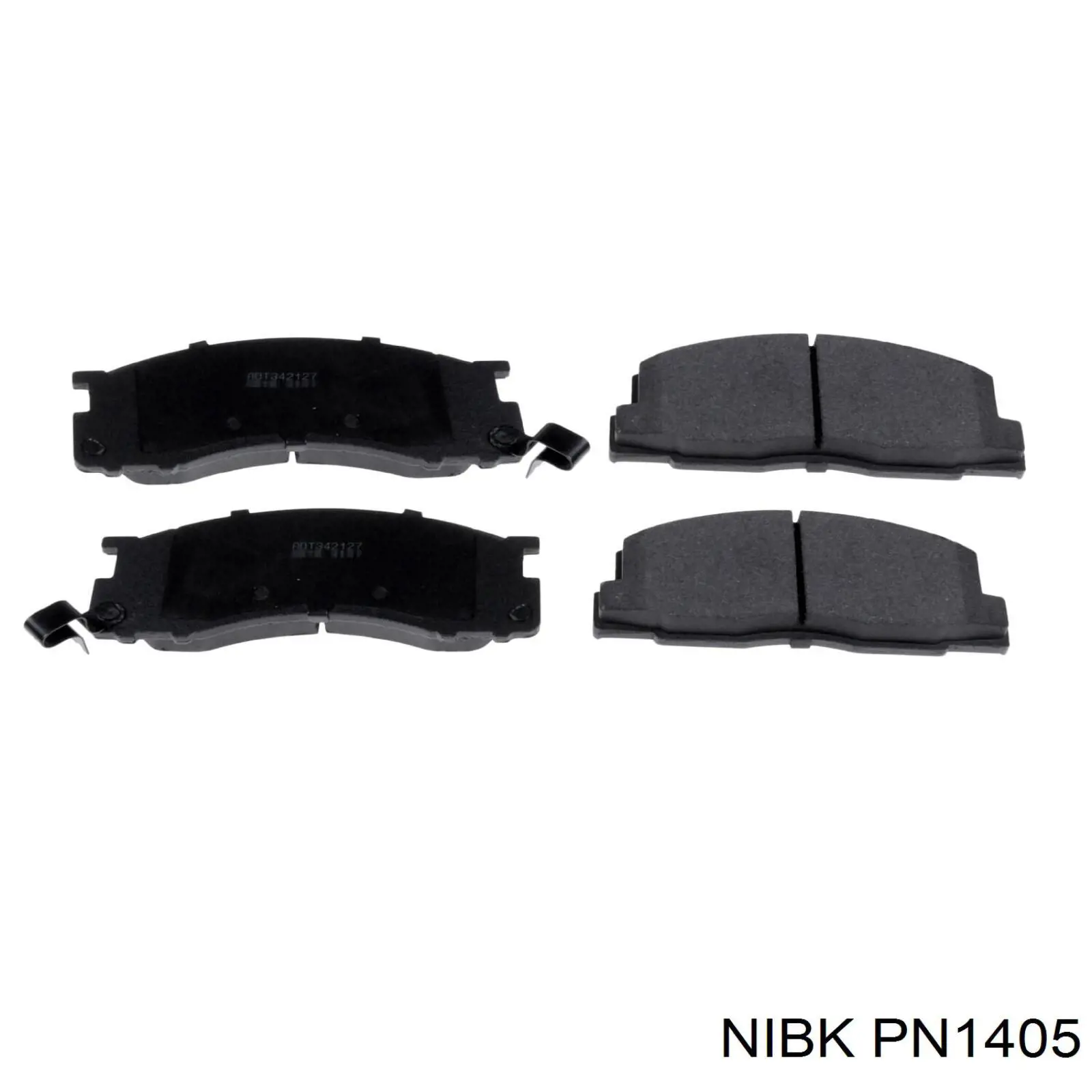 Гальмівні колодки NIPPON MOTORS D2164NM ціна, від 7.65 USD