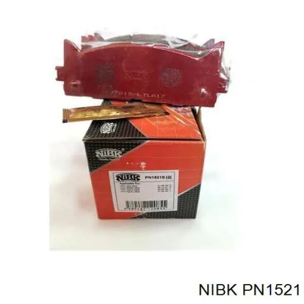 Передні тормозні колодки PN1521 Nibk