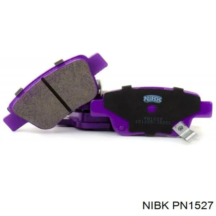 Передні тормозні колодки PN1527 Nibk