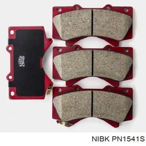 Передні тормозні колодки PN1541S Nibk