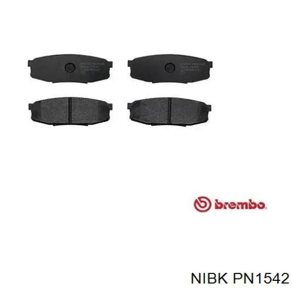 Купити PN1542 Nibk Задні колодки