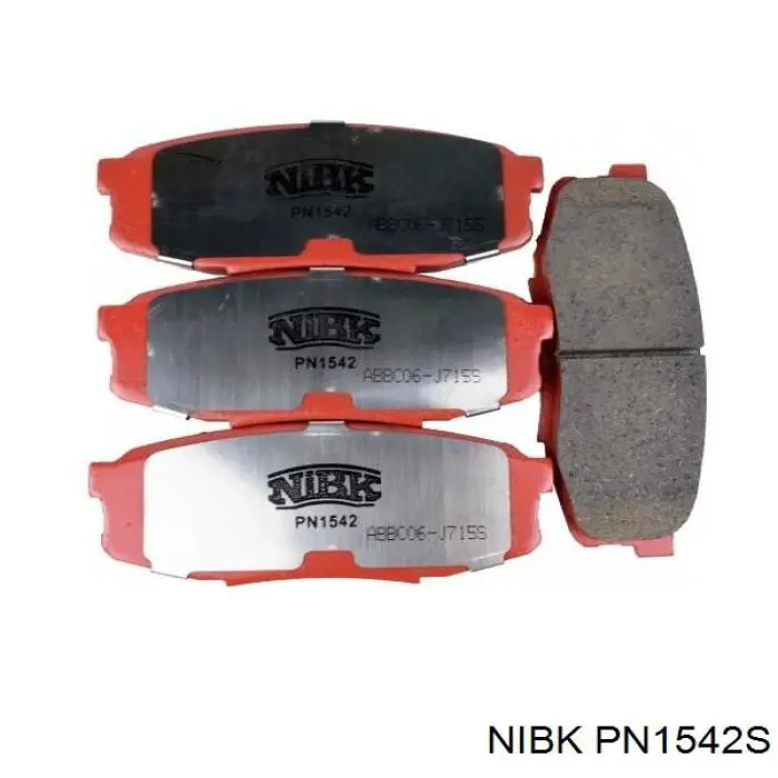 Купити PN1542S Nibk Задні колодки