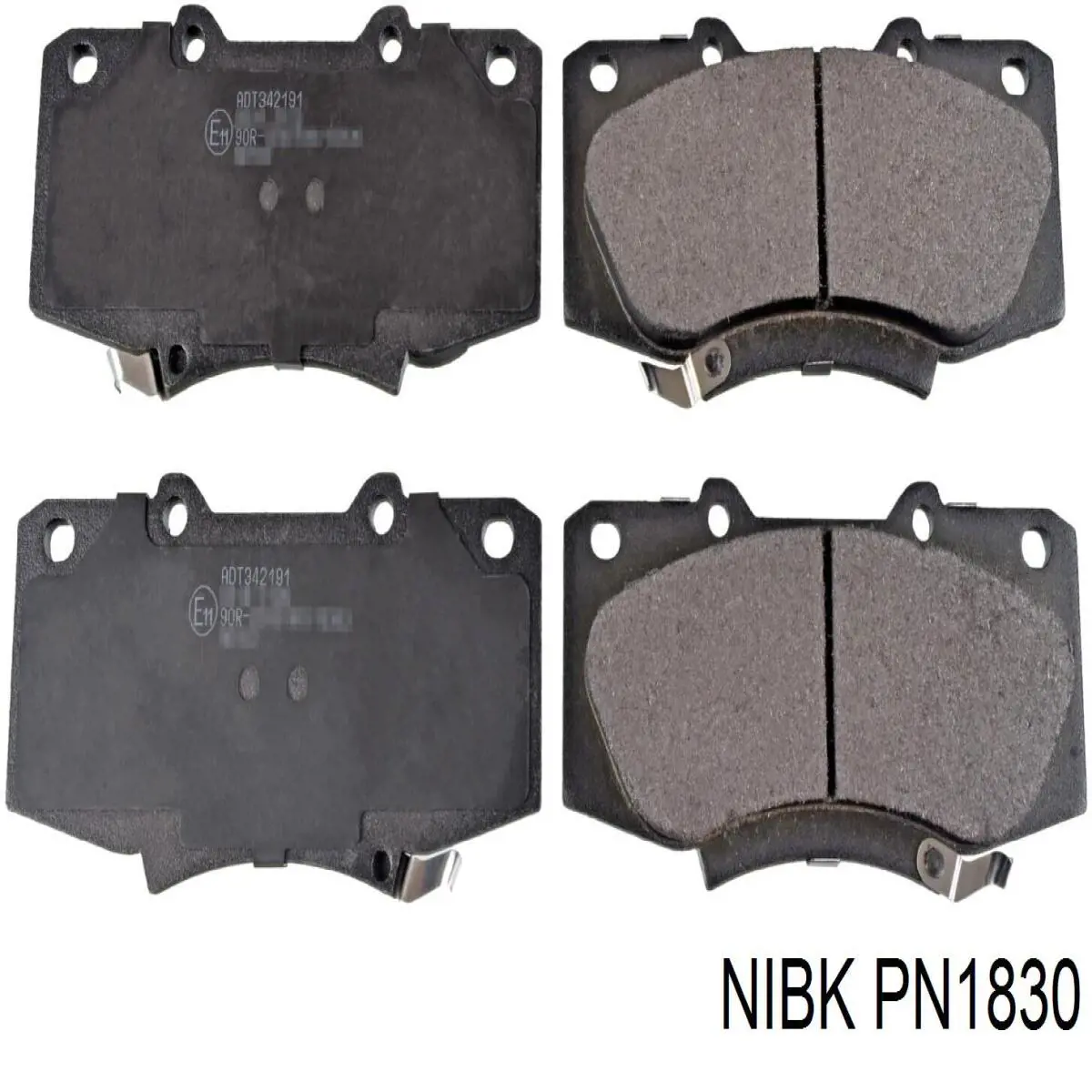 PN1830 Nibk Передні гальмівні колодки
