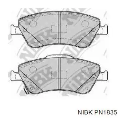 Купити PN1835 Nibk Задні колодки