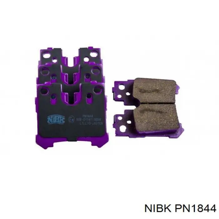 Купити PN1844 Nibk Задні колодки