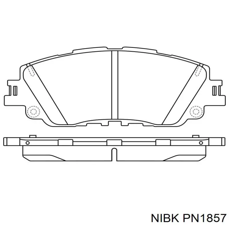 Тормозні колодки Jurid/Bendix 574083J