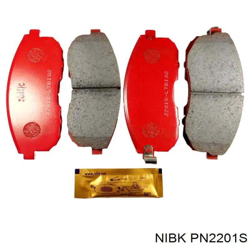 Купити PN2201S Nibk Колодки гальмівні передні, дискові