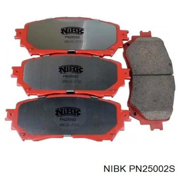 Купити PN25002S Nibk Колодки гальмівні передні, дискові