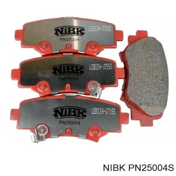 Купити PN25004S Nibk Задні колодки