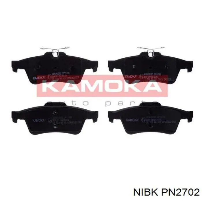 Купити PN2702 Nibk Задні колодки