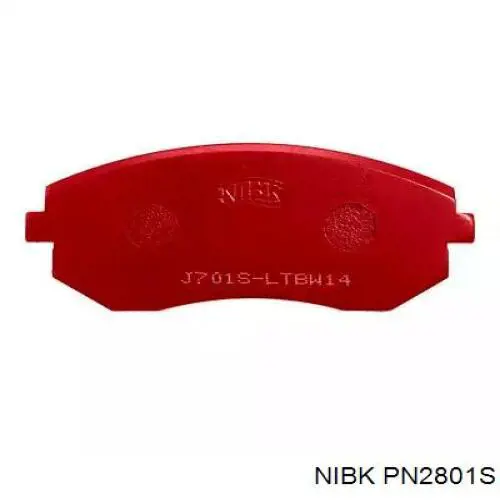Купити PN2801S Nibk Колодки гальмівні передні, дискові