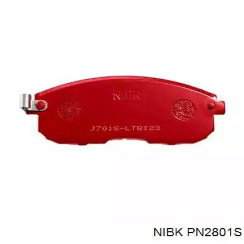 Гальмівні колодки Nibk PN2801S ціна, від 27.87 USD