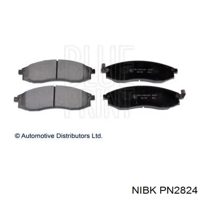 Тормозні колодки Nibk PN2824