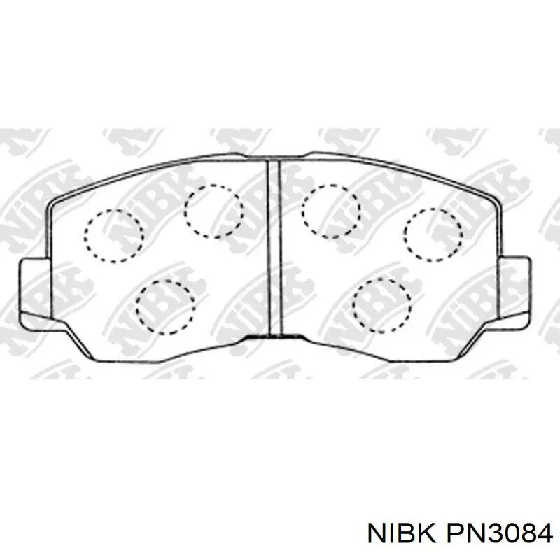 Колодки гальмівні передні, дискові S04749280 Mazda