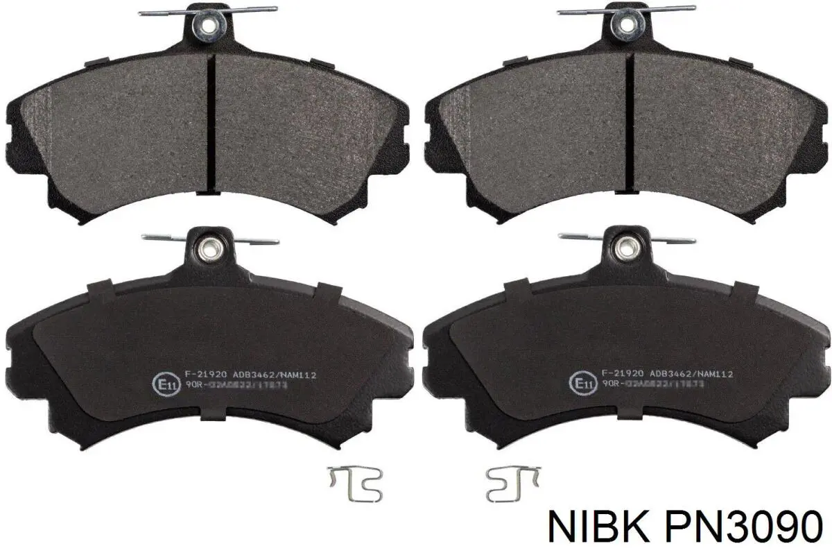 PN3090 Nibk Передні гальмівні колодки