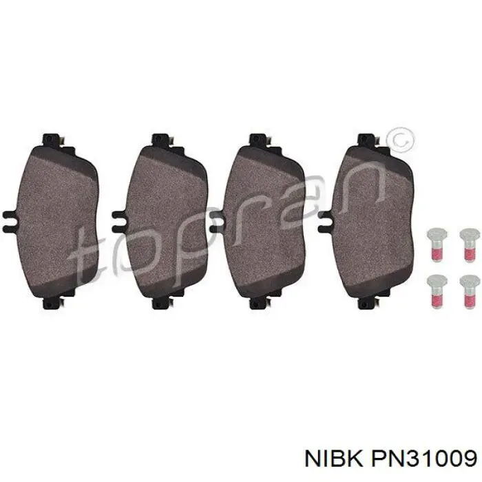 Передні тормозні колодки 84200320 Mercedes