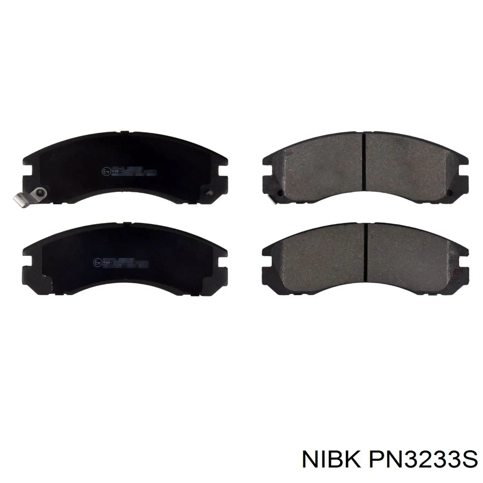 PN3233S Nibk Передні гальмівні колодки
