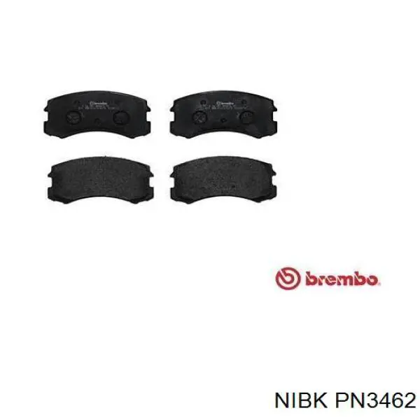 PN3462 Nibk Передні гальмівні колодки