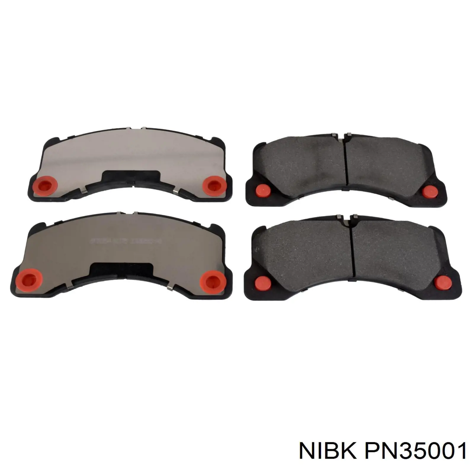 PN35001 Nibk Передні гальмівні колодки