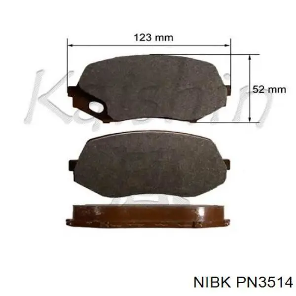 Купити 573662J Jurid/Bendix Колодки гальмівні передні, дискові