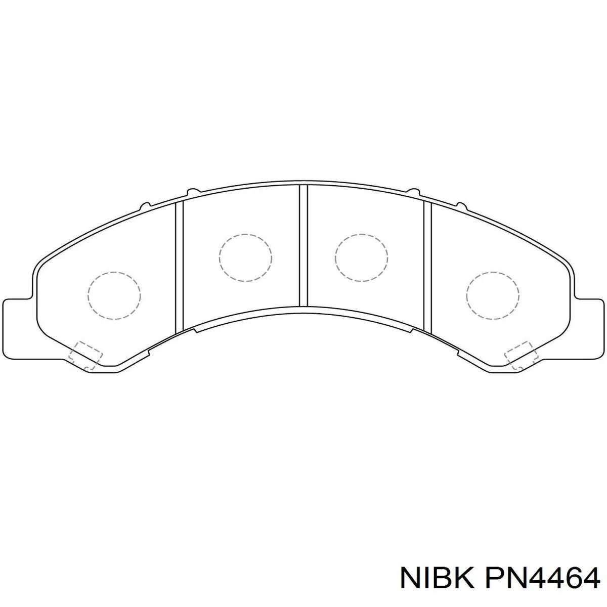 Задні гальмівні колодки LP2769 Delphi