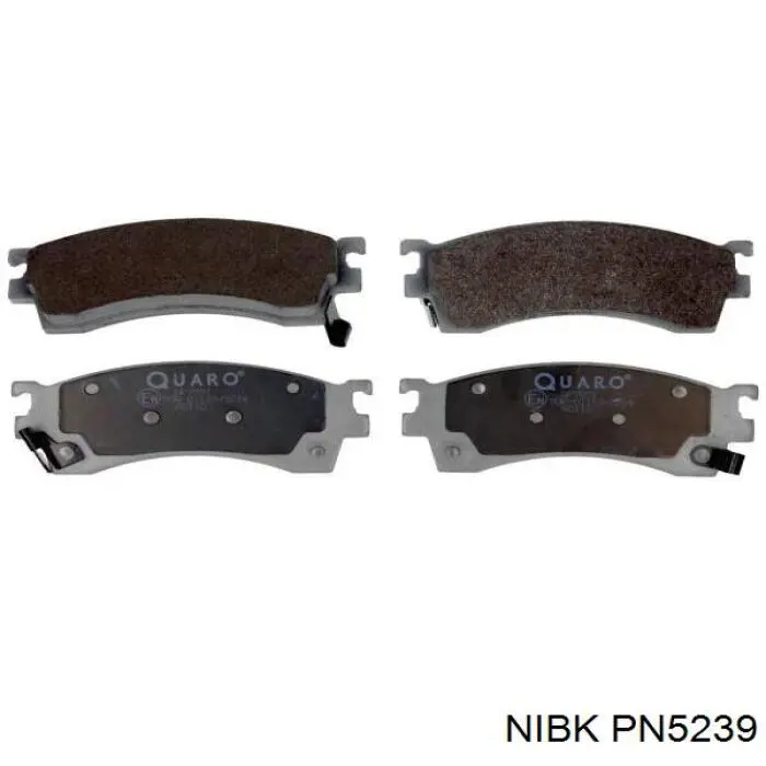 PN5239 Nibk Передні гальмівні колодки