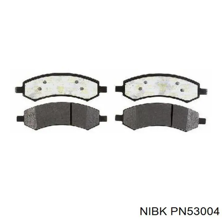 Передні тормозні колодки 5143350AB Chrysler