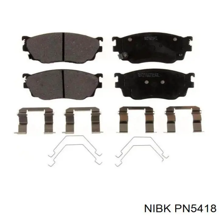 Купити PN5418 Nibk Колодки гальмівні передні, дискові