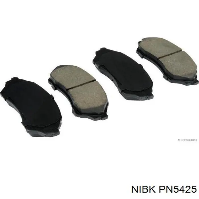 Передні тормозні колодки PN5425 Nibk