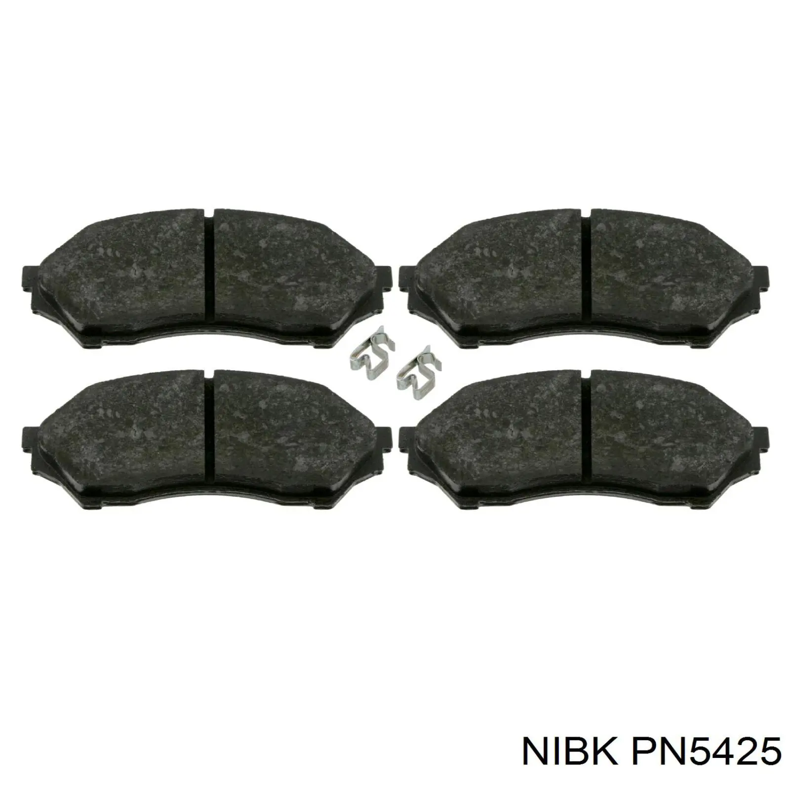 PN5425 Nibk Передні гальмівні колодки