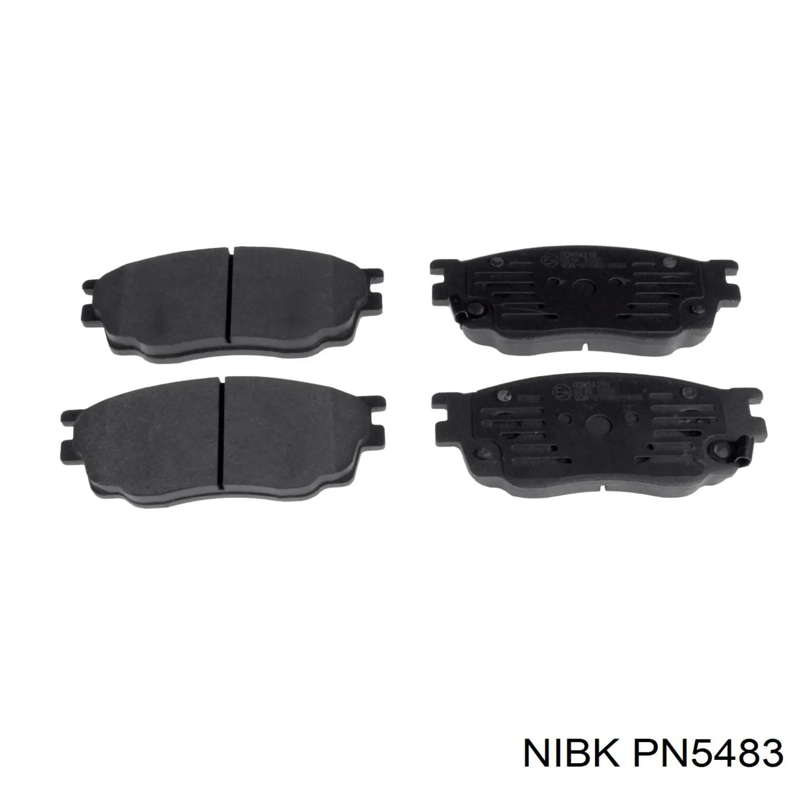 PN5483 Nibk Передні гальмівні колодки
