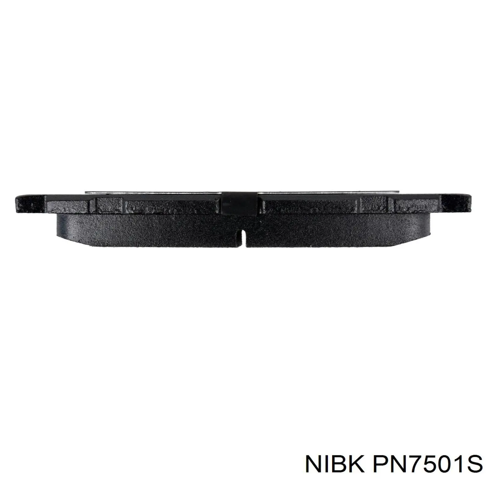 Задні гальмівні колодки PN7501S Nibk
