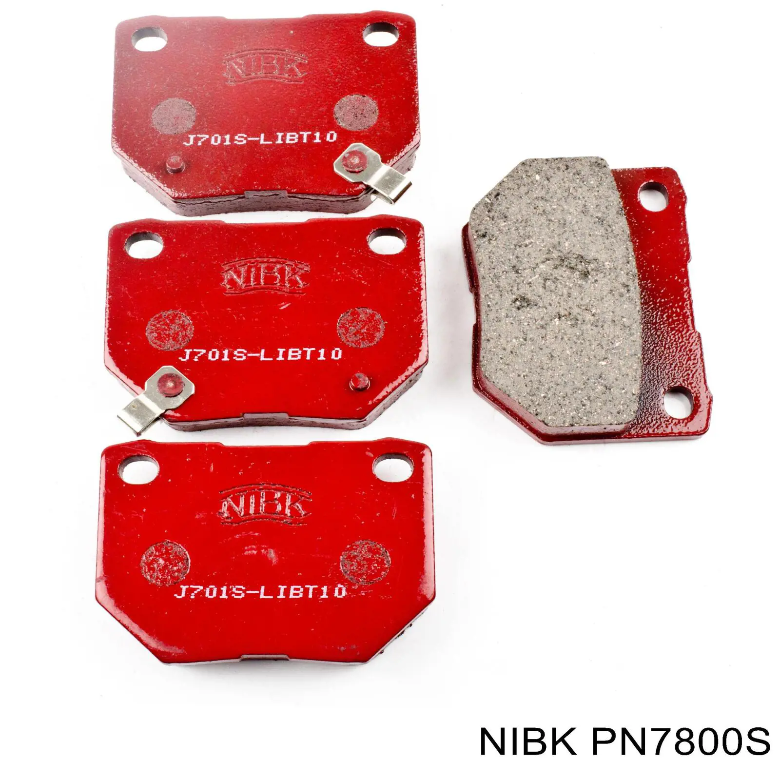 Купити PN7800S Nibk Задні колодки