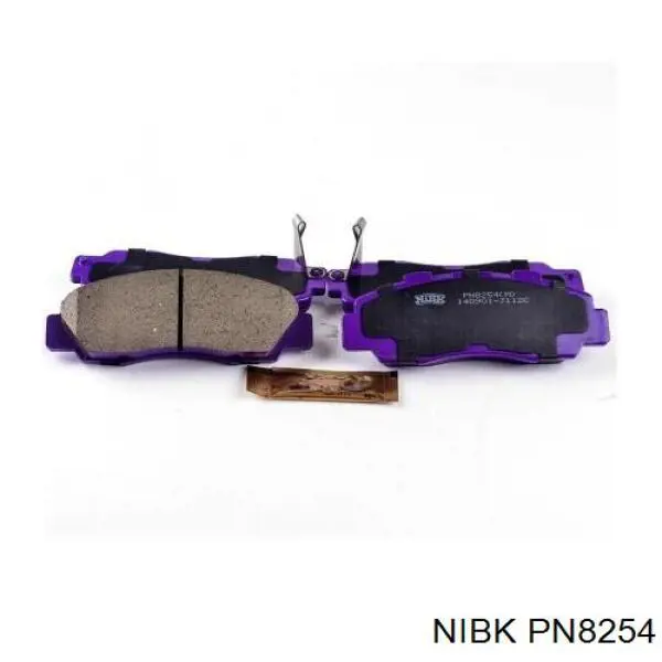 Передні тормозні колодки PN8254 Nibk
