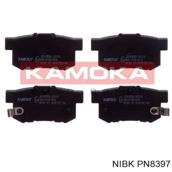 Купити PN8397 Nibk Задні колодки