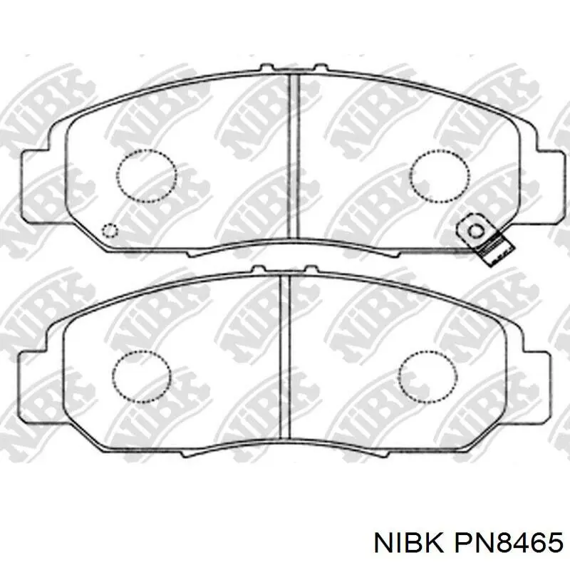 Купити PN8465 Nibk Колодки гальмівні передні, дискові