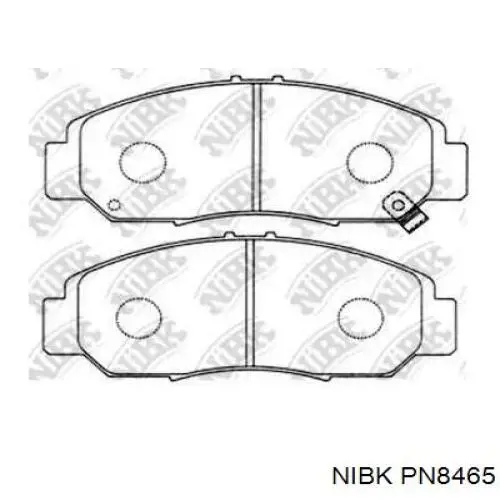 PN8465 Nibk Передні гальмівні колодки