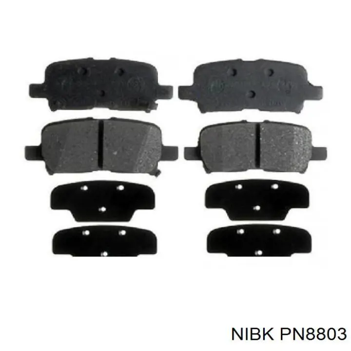 Купити PN8803 Nibk Задні колодки