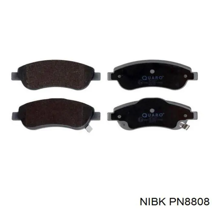 PN8808 Nibk Передні гальмівні колодки