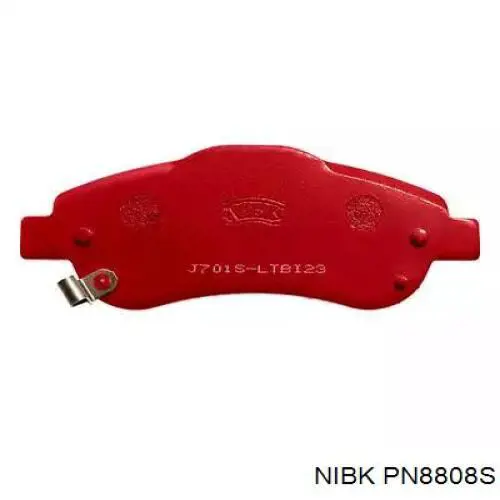 Передні тормозні колодки PN8808S Nibk