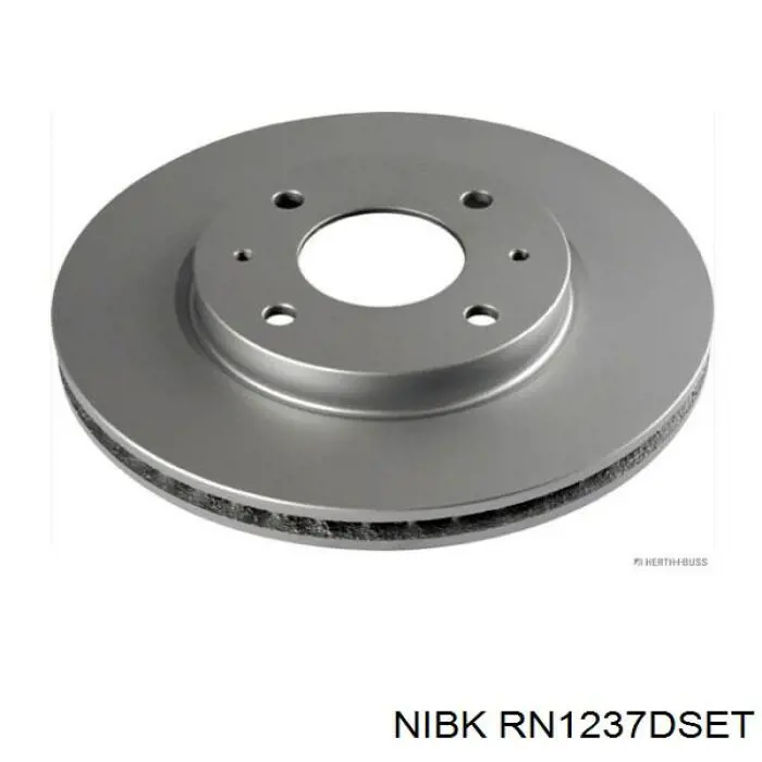 Диск переднього гальма Nibk RN1237DSET ціна, від 38.15 USD