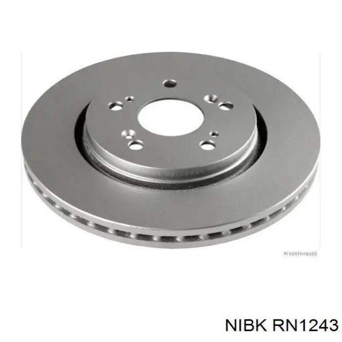 RN1243 Nibk диск гальмівний передній