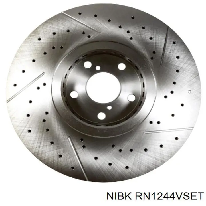 RN1244VSET Nibk Гальмо дискове переднє
