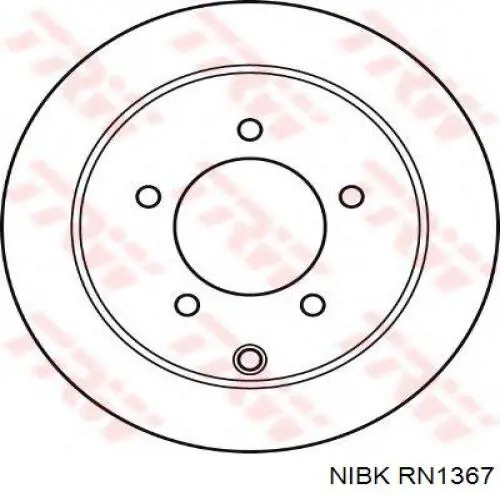 RN1367 Nibk Дискові гальма