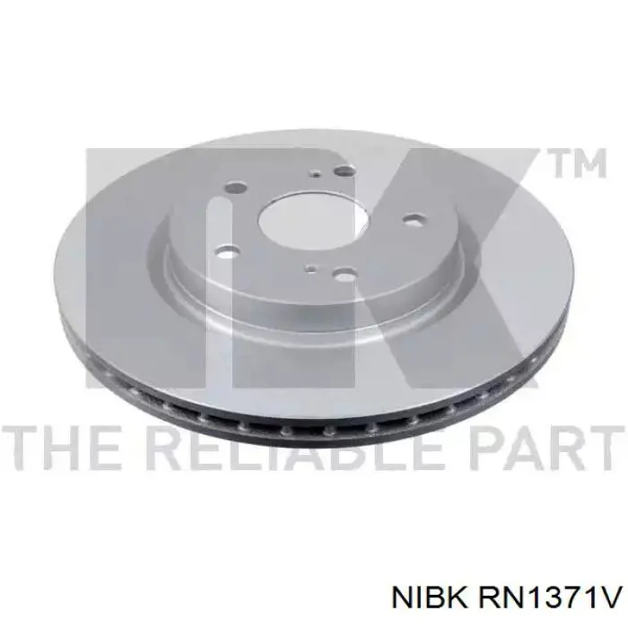 Гальмівні диски передні RN1371V Nibk
