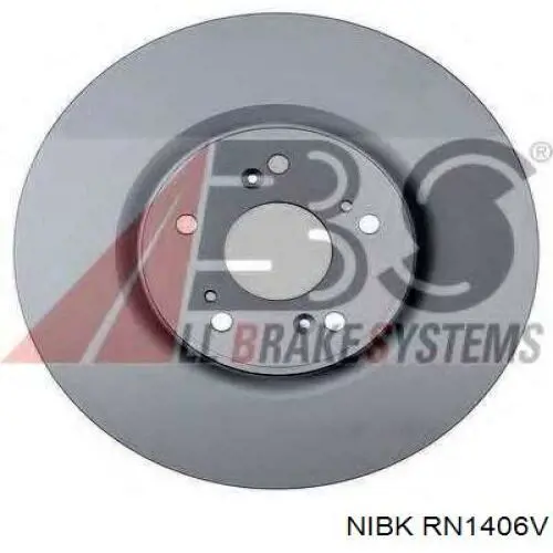 Диск переднього гальма Nibk RN1406V ціна, від 67.15 USD