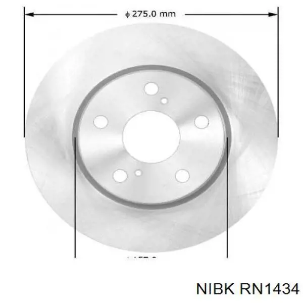 Гальмівні диски передні PRD2498 Protechnic